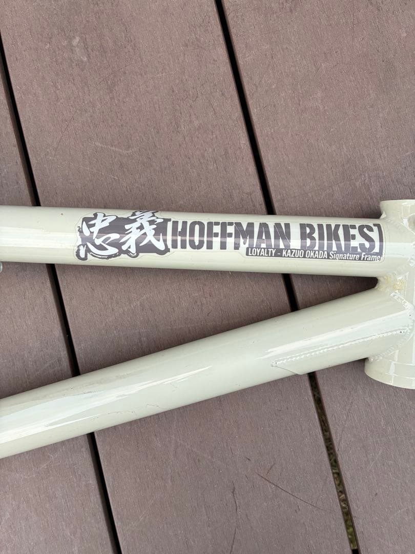 TT20.75 BMX フレーム 白