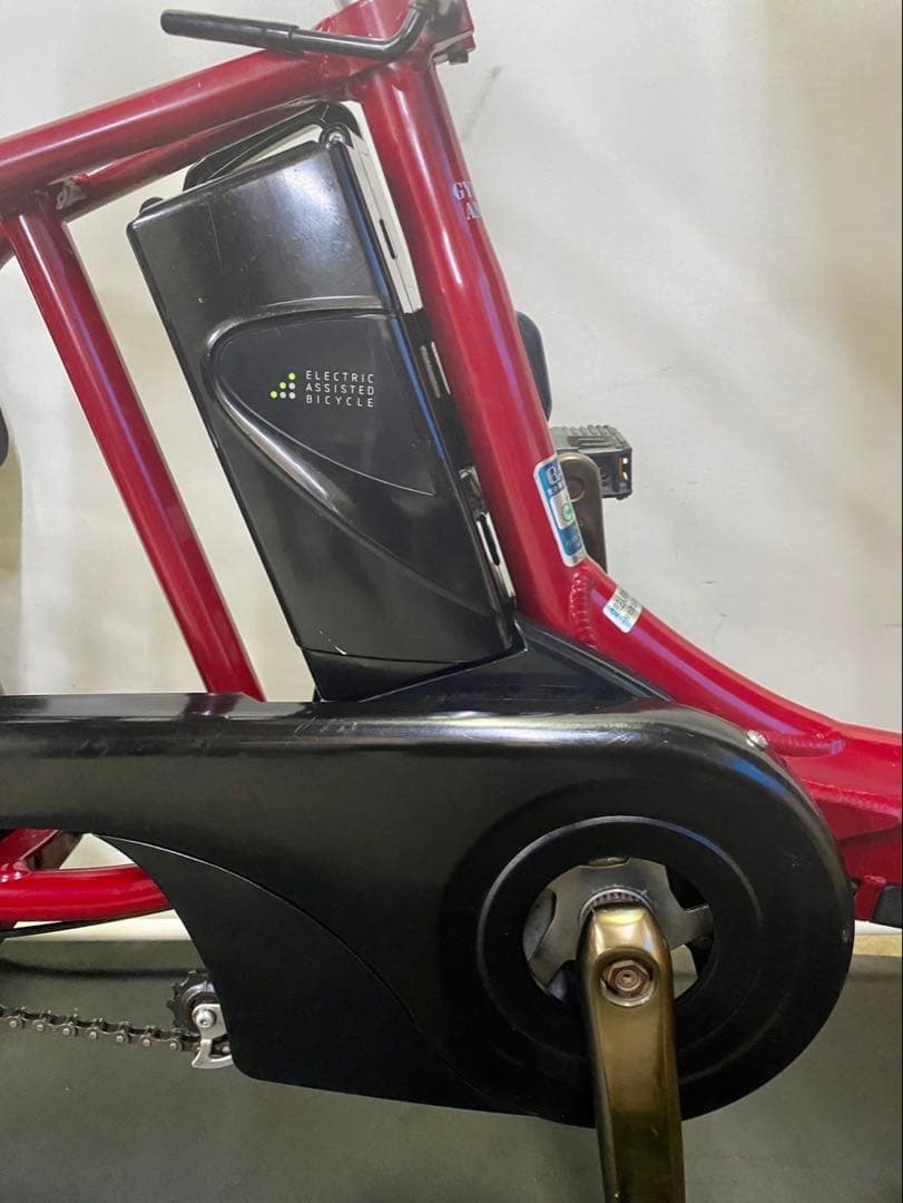 1年保証 送料無料　パナソニック　ギュットアニーズ　赤色　電動アシスト自転車