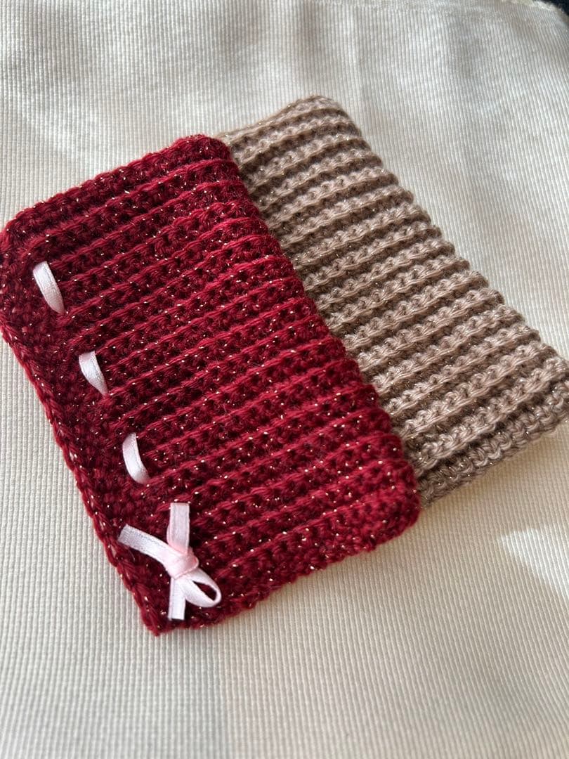 ちびぬい服　猫耳帽子　推しカラー