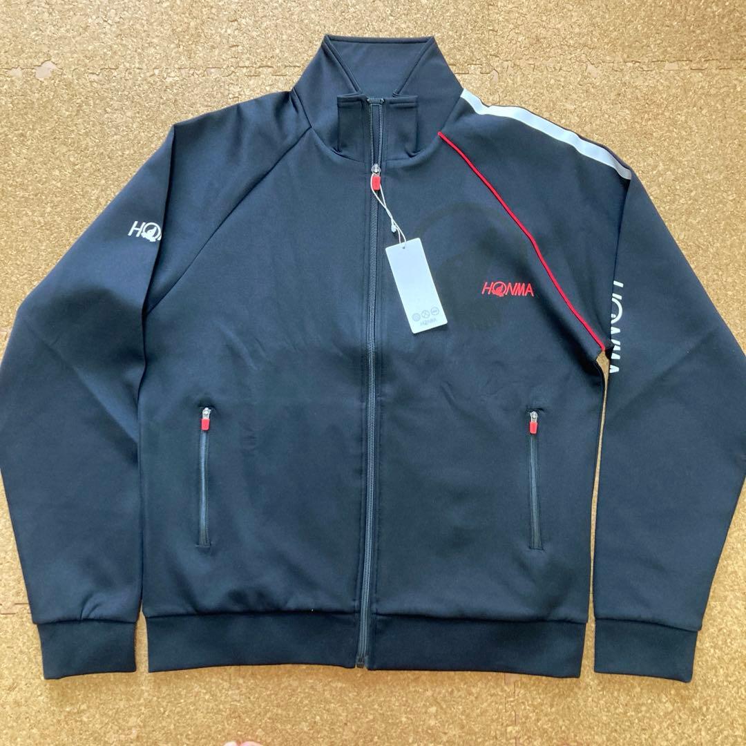 未使用✨本間ゴルフ HONMA ゴルフウェア ジャージGOLFゴルフLメンズ 黒