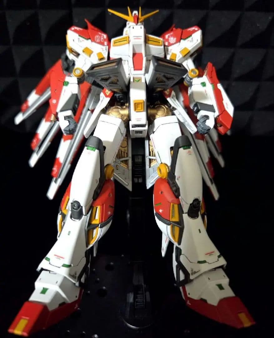 RG Hi-νガンダム ゼータプラスA1テスト機カラーイメージ 塗装済み完成品