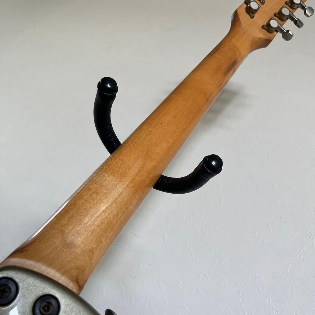 Burny シルバー レスポールタイプエレキギター