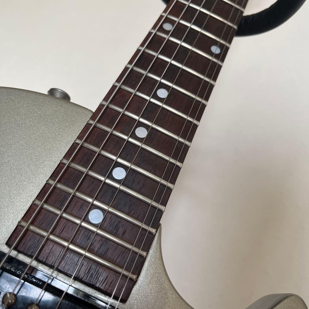 Burny シルバー レスポールタイプエレキギター