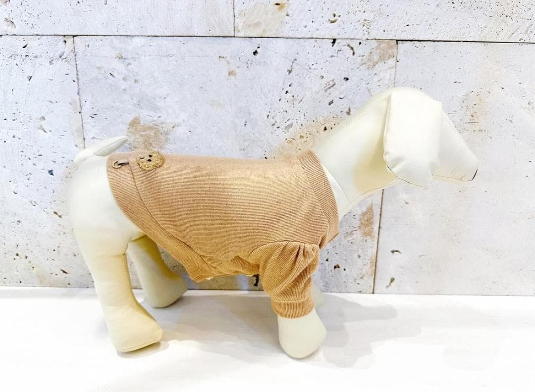 DENIM ROSE ワッペンカーディガン