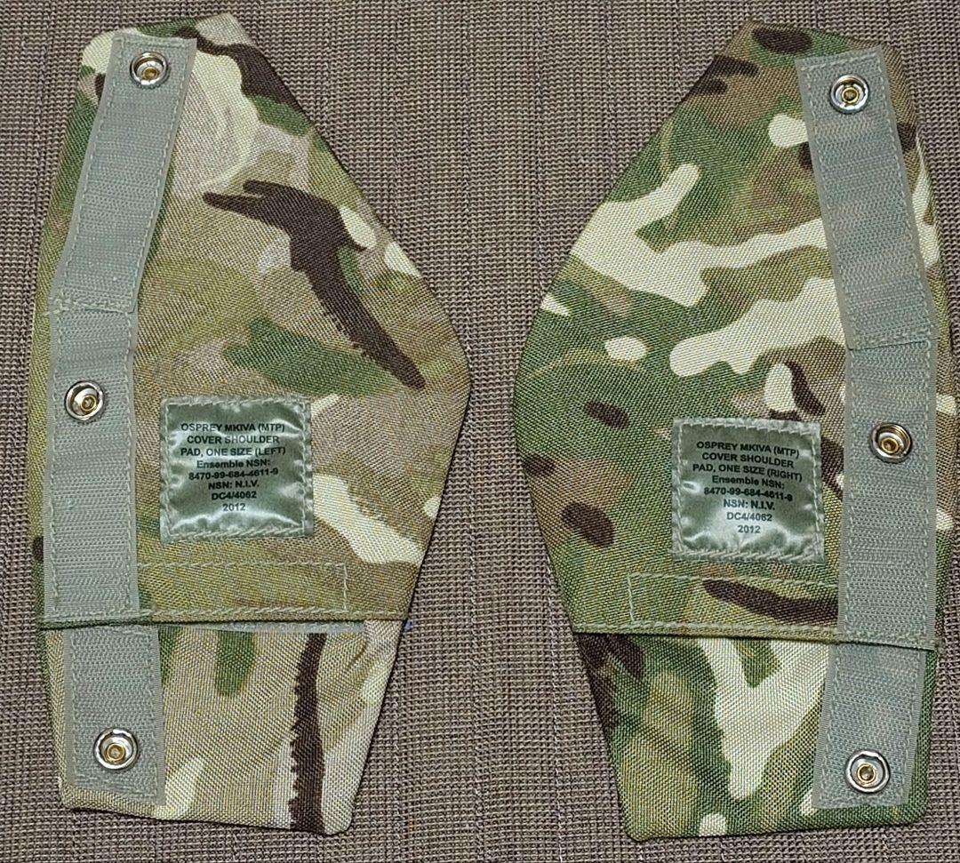 イギリス軍　オスプレイ　実物 ネックアーマー　パトロールカラー　ソフトアーマー