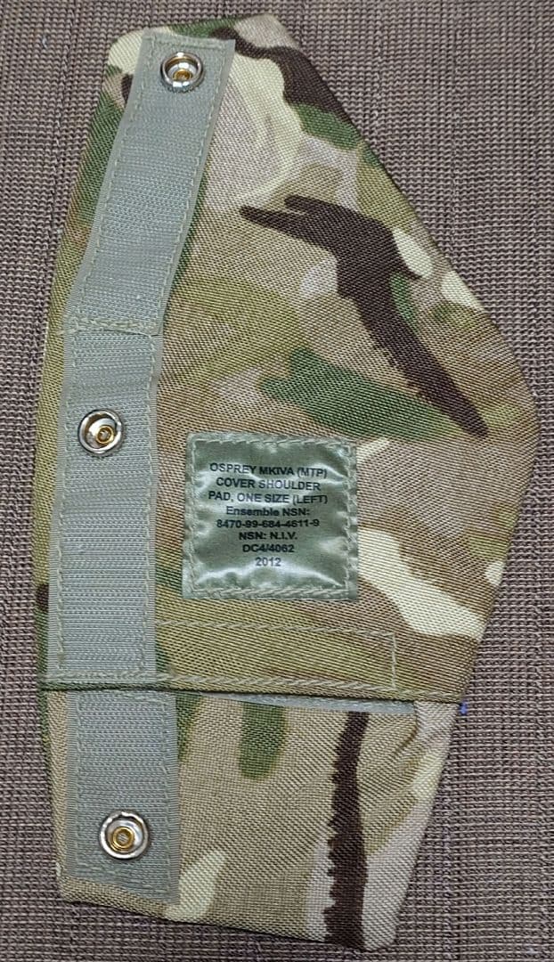 イギリス軍　オスプレイ　実物 ネックアーマー　パトロールカラー　ソフトアーマー