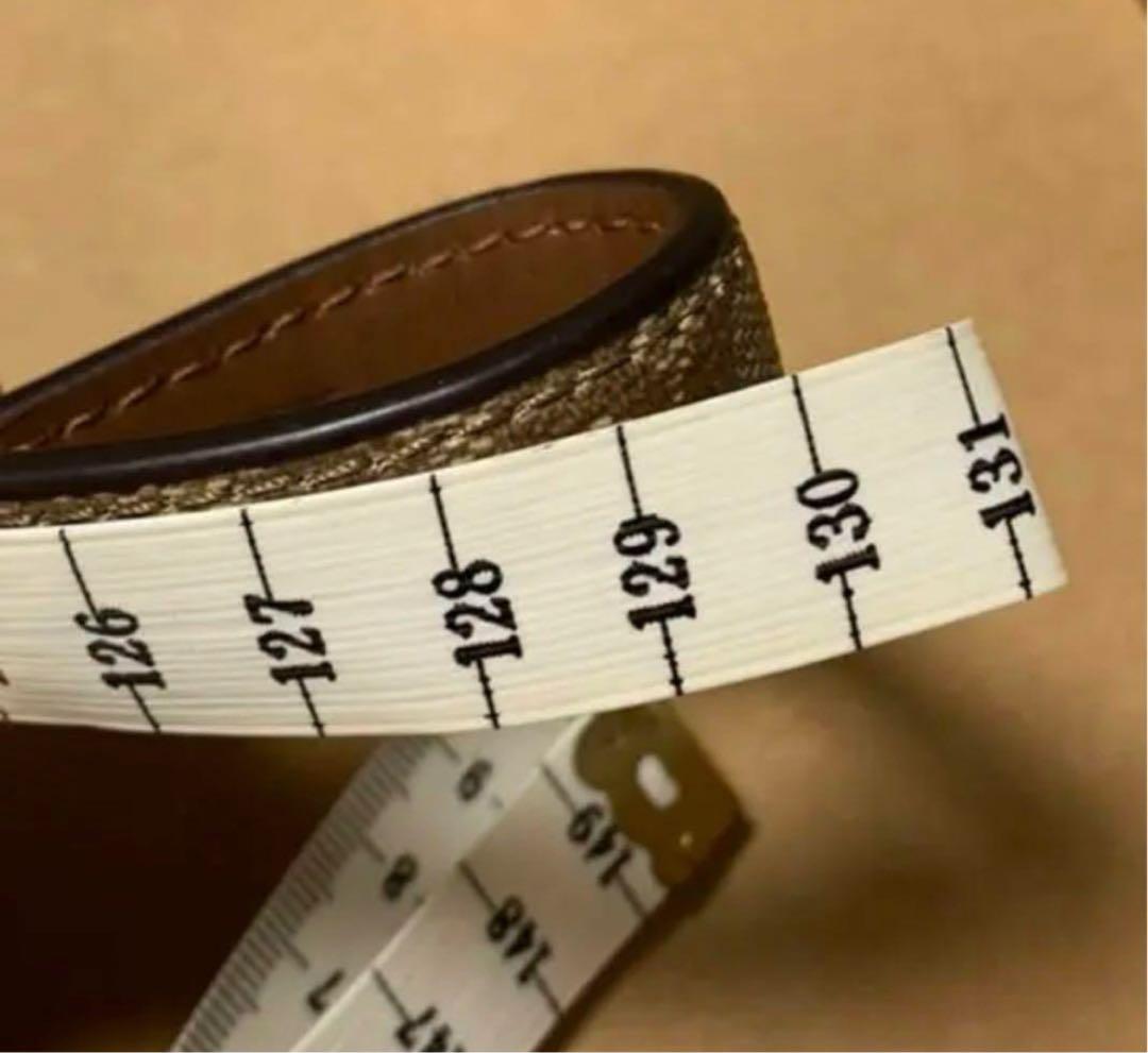 COACH 犬ブラウンレザーリード 130cm