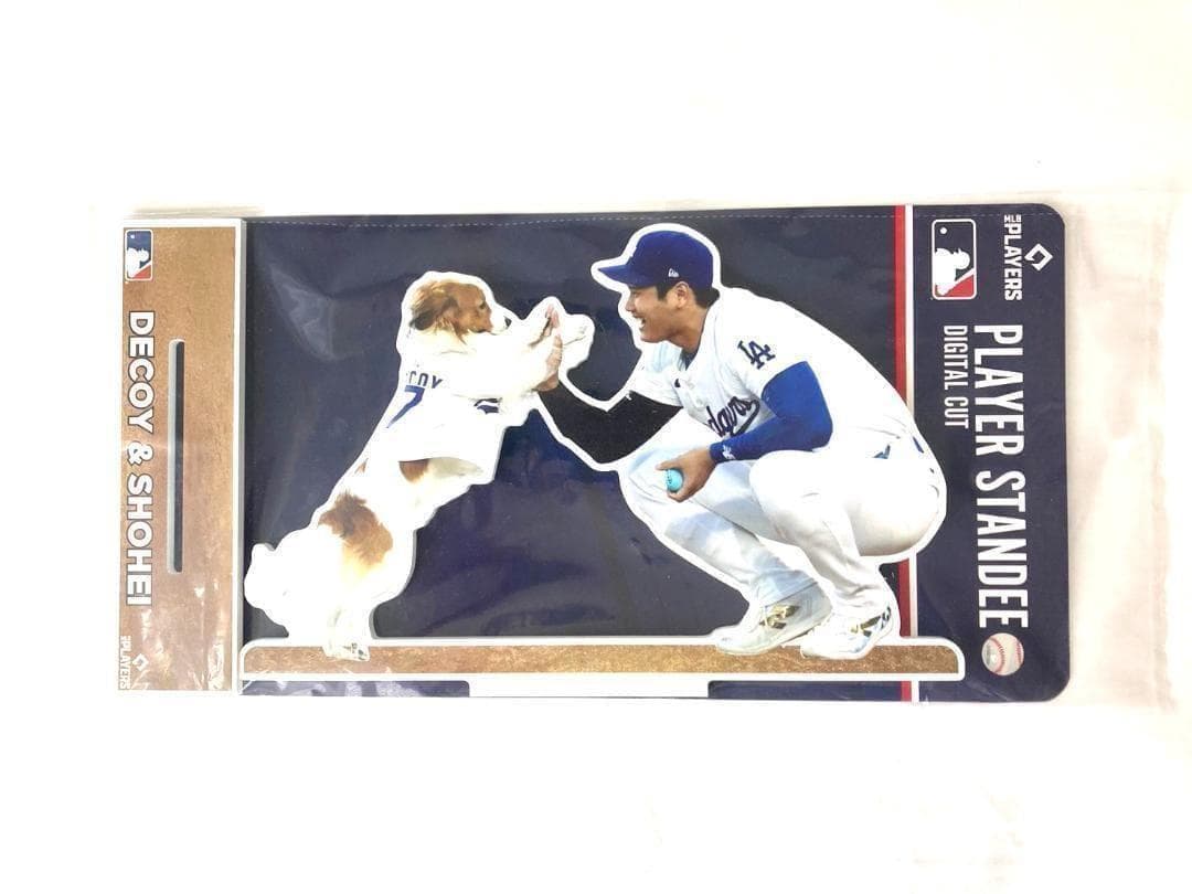 【限定】大谷翔平 & デコピン プレイヤースタンド ドジャース始球式MLB公式