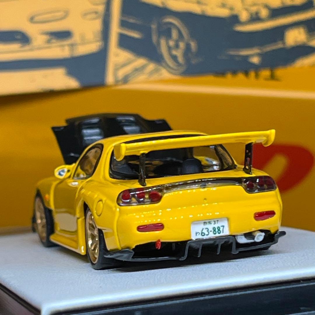 限定刻印No.484/999 頭文字D RX-7 FD3S 1:64スケール