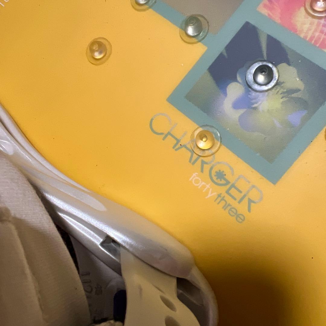 良品 BURTON 143cm バイン付 スノーボードセット 子供 レディース