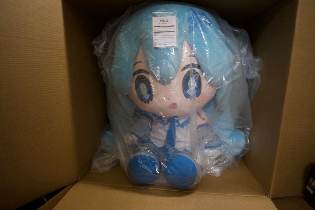 どきゅーと 雪ミク 超特大ぬいぐるみ タイトー 初音ミク