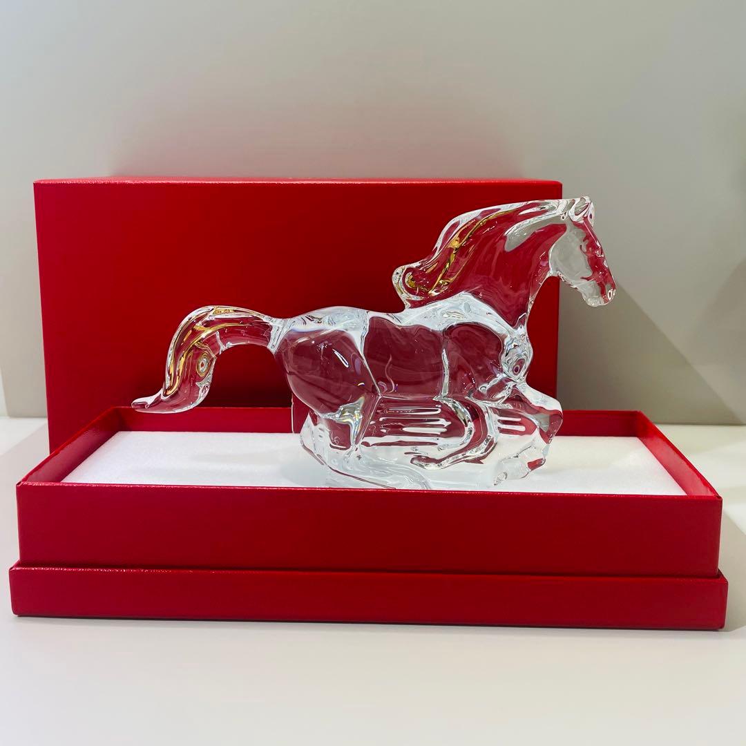 baccara クリスタルガラス 干支の置物 専用ボックス付き