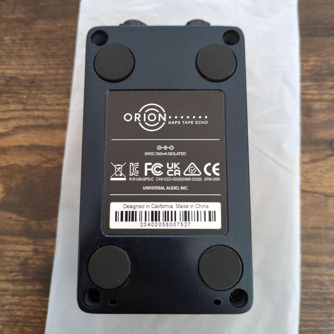 ORION UAFX TAPE ECHO ギターエフェクター テープエコー