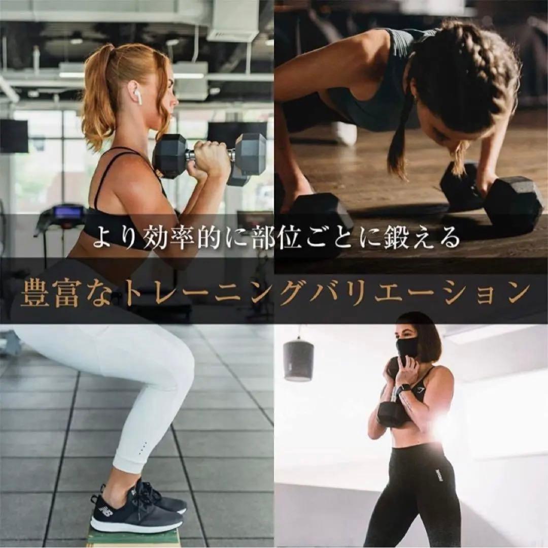 ダンベル 20kg 2個セット 合計40kg 六角 鉄アレイ在宅筋力トレーニング