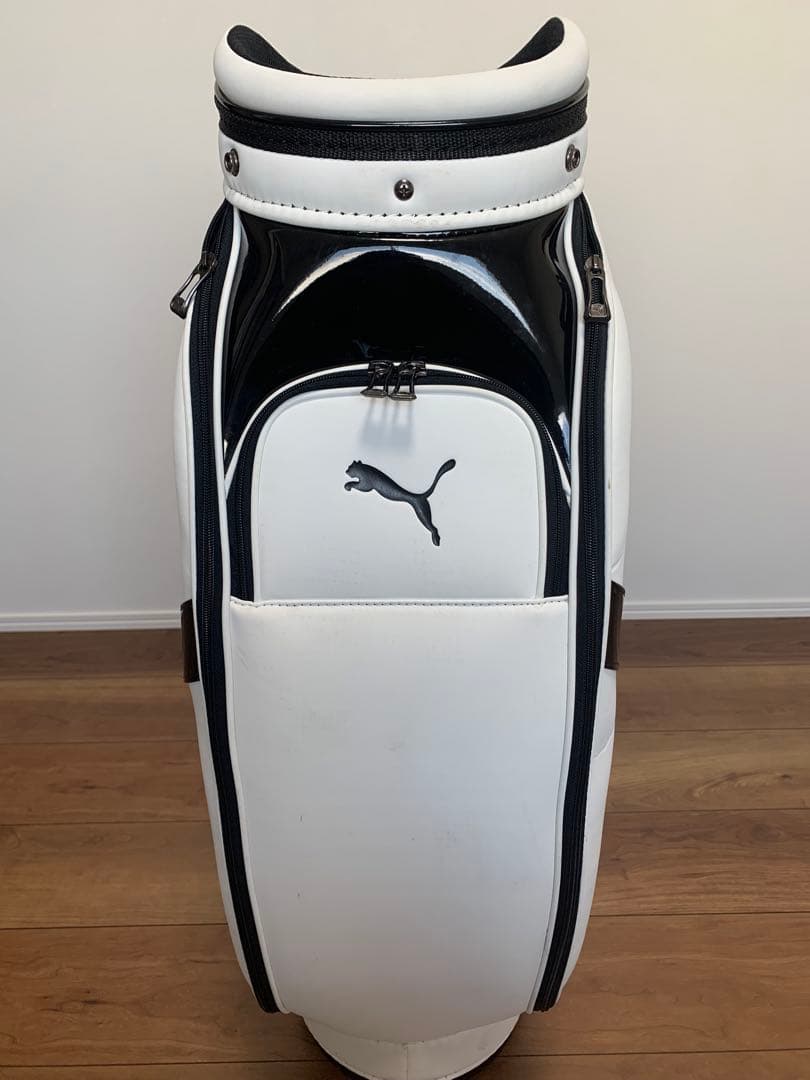 PUMA ゴルフバッグ ホワイト/ブラック