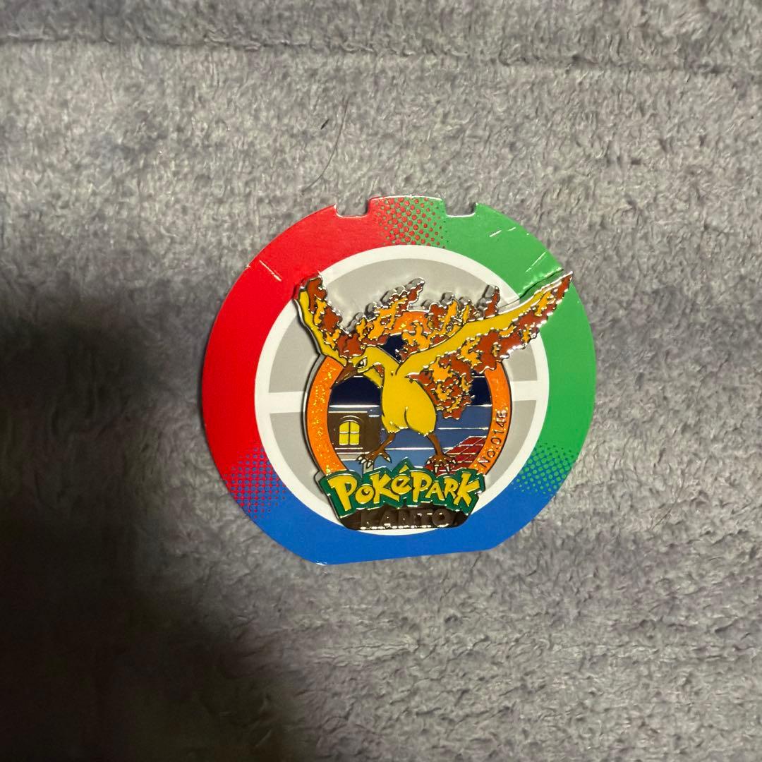 ポケパークカントー　ピンバッジ　ファイヤー