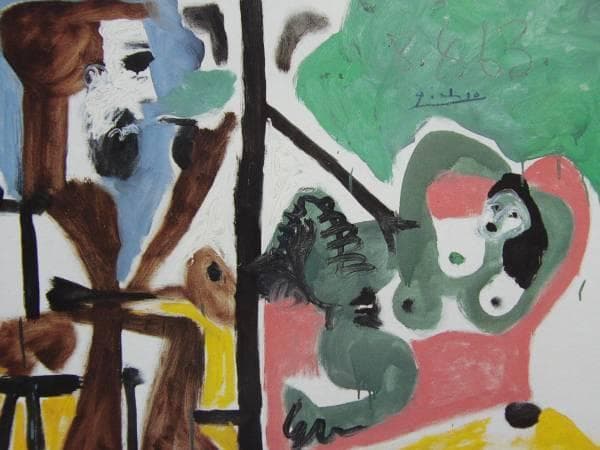 PABLO PICASSO、LE PEINTRE ET SON MODELE