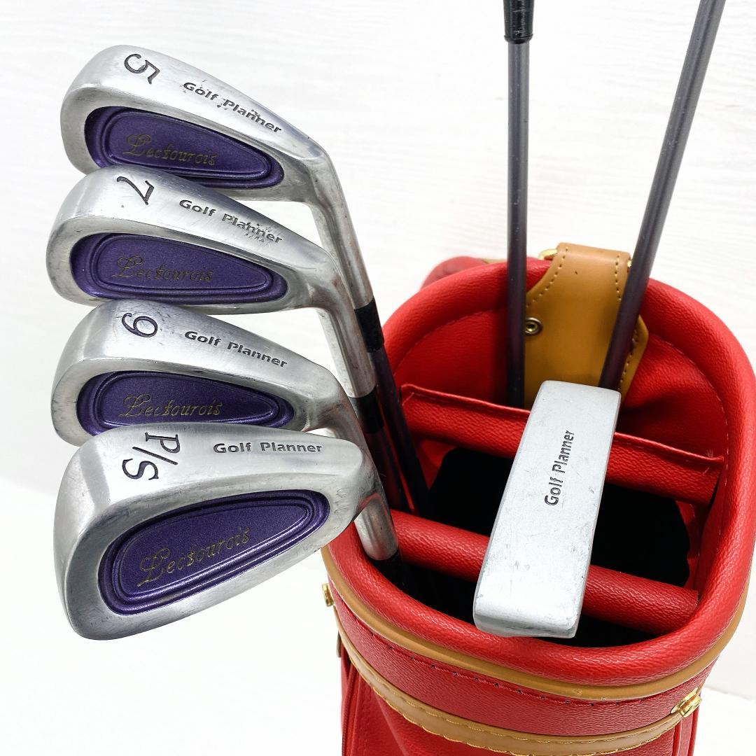 【格安‼】 ゴルフプランナー レディース ゴルフクラブ 初心者セット 7本 L