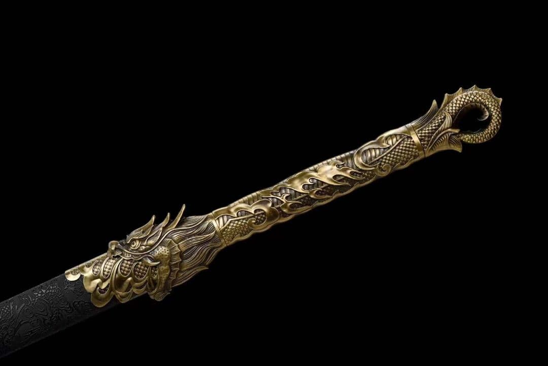 『古龍』20230324 古兵器 武具　刀装具　日本刀　模造刀 居合刀 長尺