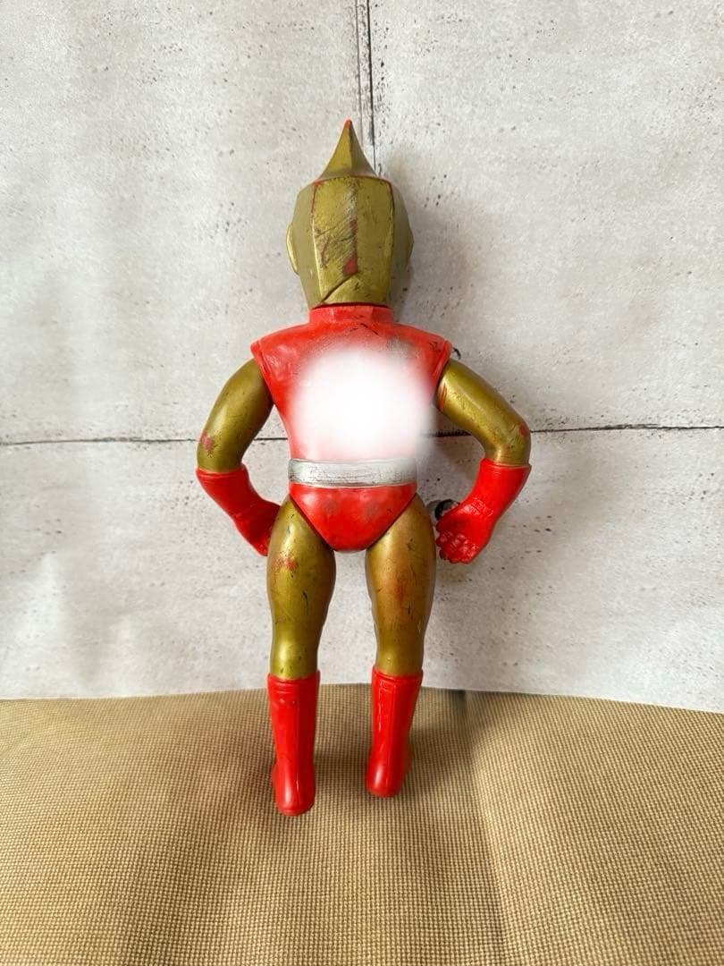 当時物スペクトルマン26cmフジテレビソフビフィギュア昭和レトロ