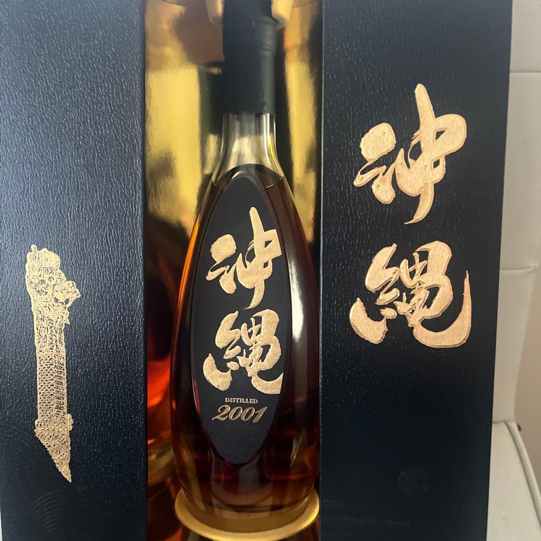 沖縄2001 KUMESEN 2001 ウイスキー 未開封