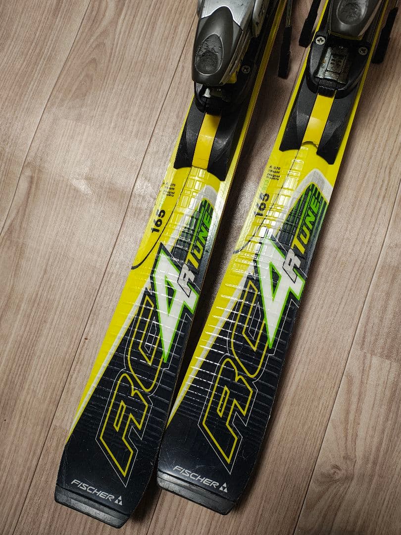 【FISCHER☆】166cm　スキー板セット♪　送料無料！