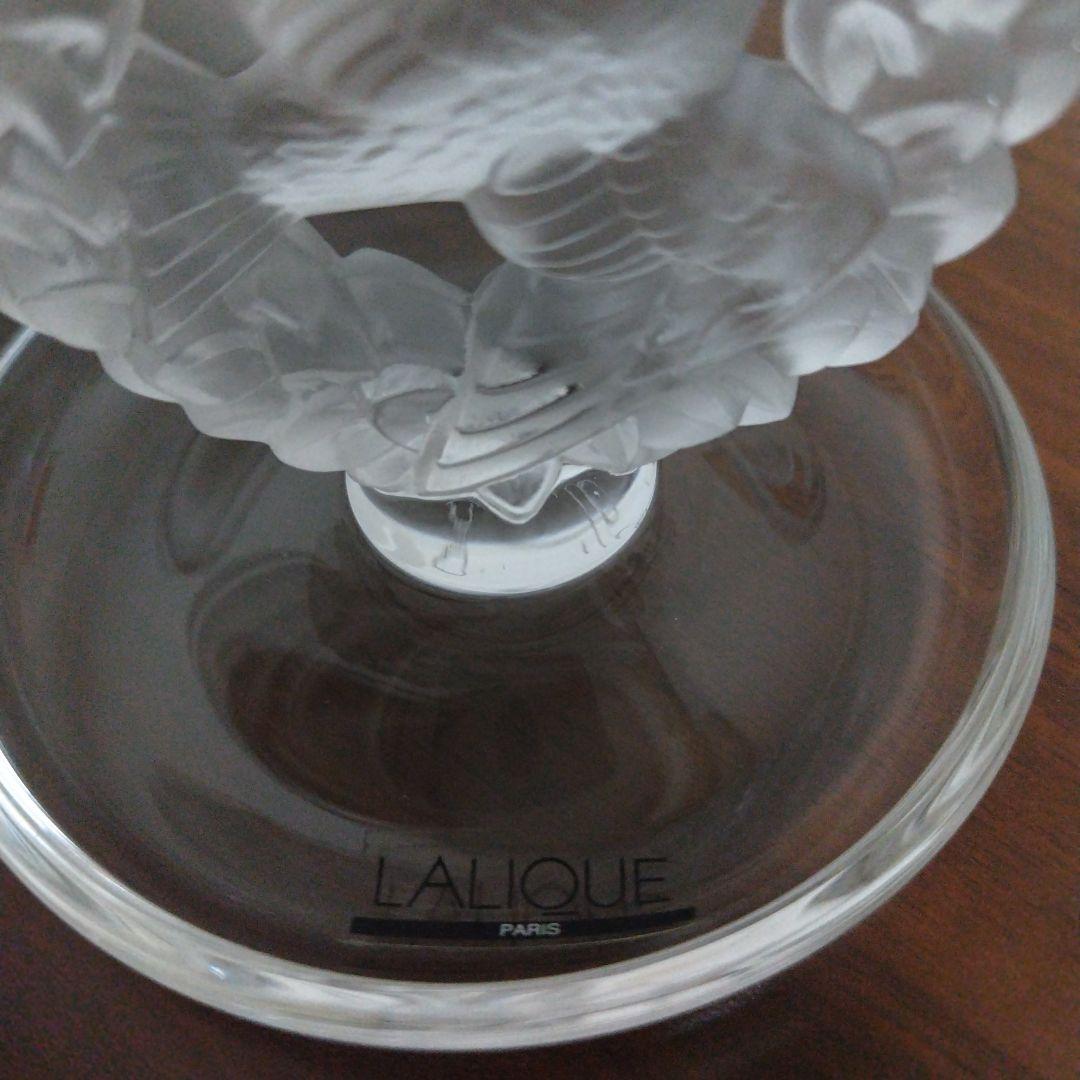 美品 ルネ・ラリック 小鳥リースデザイン ジュエリートレイ