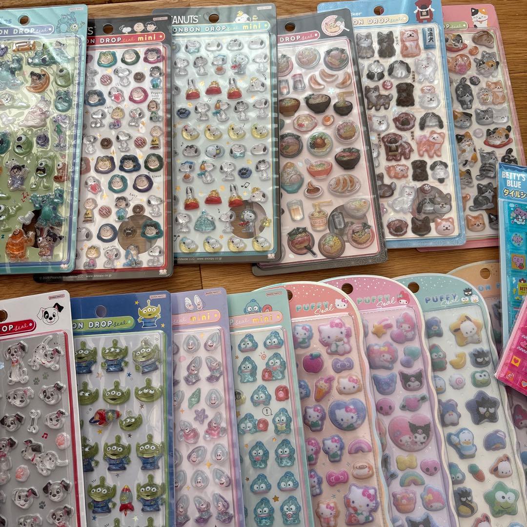 【正規品】ボンボンドロップシール　他人気シール21点　まとめ売り