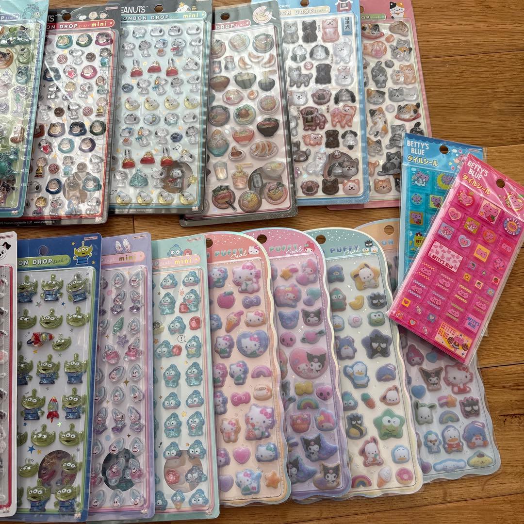【正規品】ボンボンドロップシール　他人気シール21点　まとめ売り
