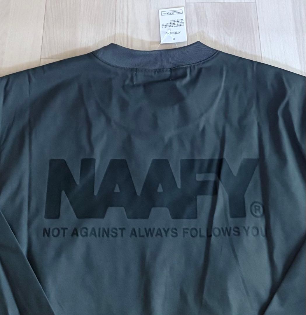 【新品未使用】NAAFY ゴルフウェア スニード セットアップ グレー L