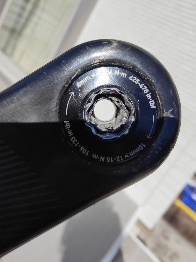 【最終価格！！】 SRAM RED カーボンクランク11s 175mm　良品☆