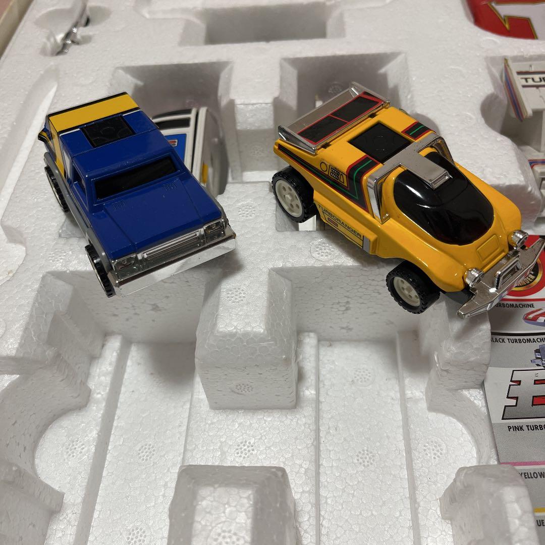 【絶版】【箱一部破れ】ターボロボ　ターボレンジャー　超合金