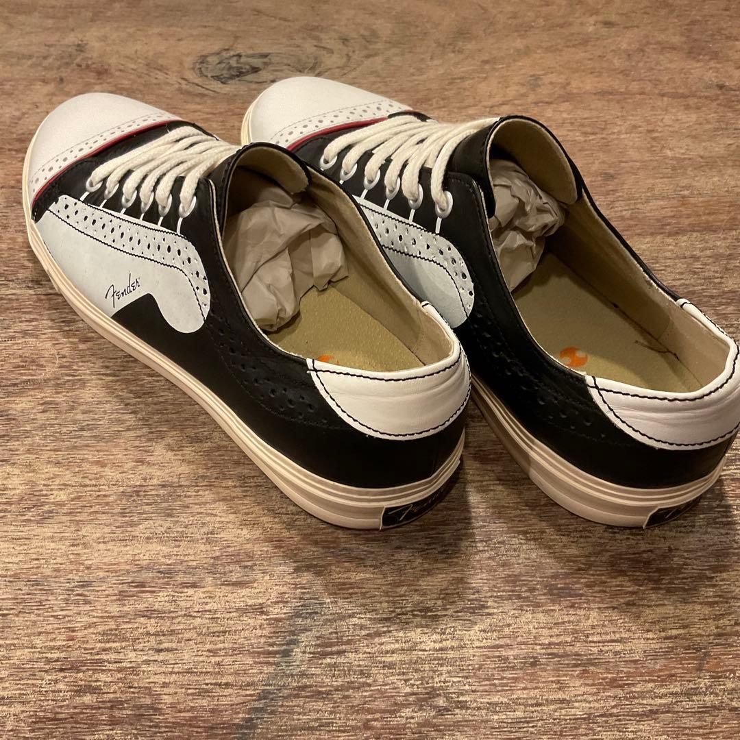 レア！フェンダー ×スピングルムーブ×タケオキクチ レザー スニーカー 26.5