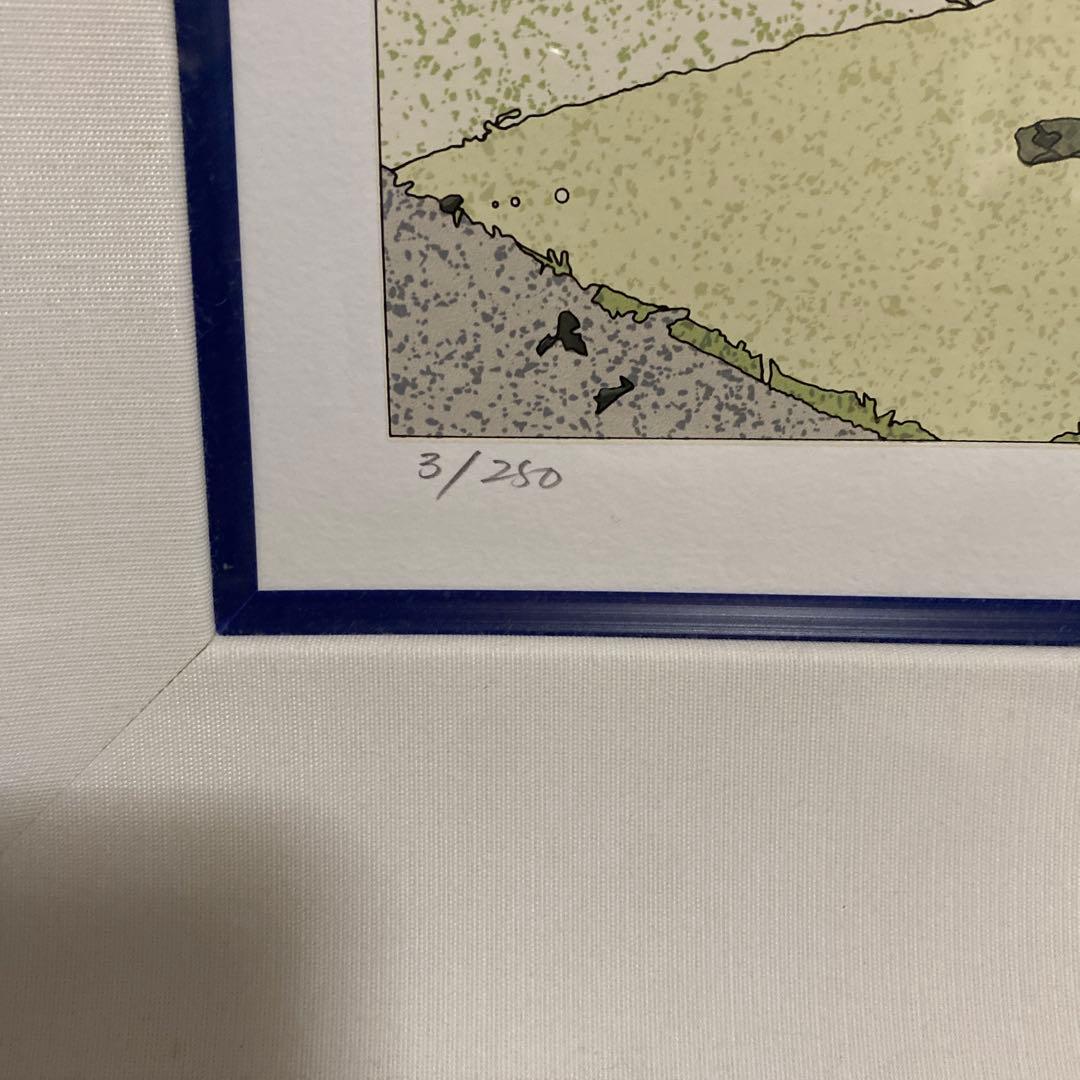 【希少 美品】 鈴木英人 「きみの季節」 3/250 直筆サイン入り