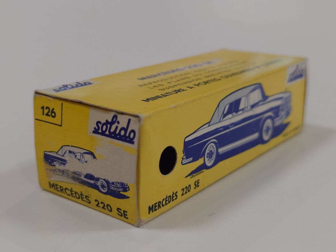 【Xmas Sale】SOLIDO REF 126 MERCEDES 220SE