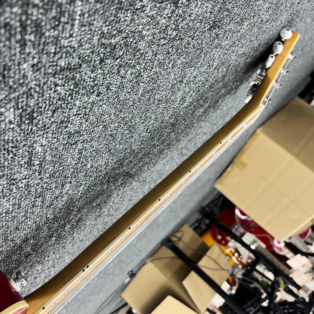 【10854】 Pignose ピグノーズ キルトトップ レッド ミニギター