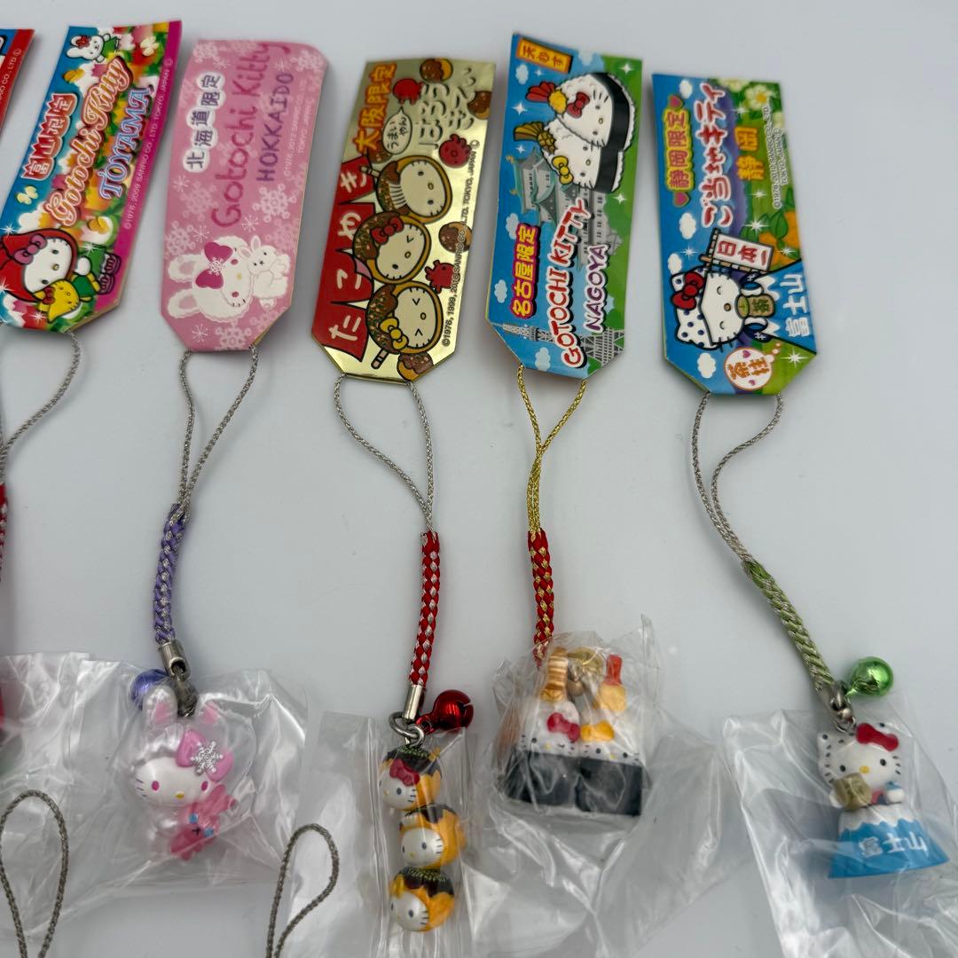 ご当地キティ根付けストラップまとめ売り