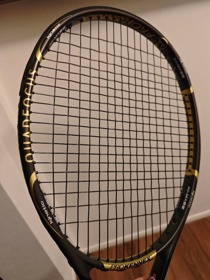 PROKENNEX KINETIC Q+5 PRO グリップ2 ケース付き