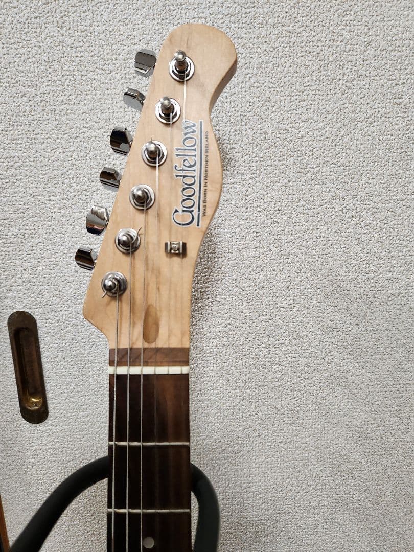 Goodfellow テレキャスタータイプ ギター ホワイト