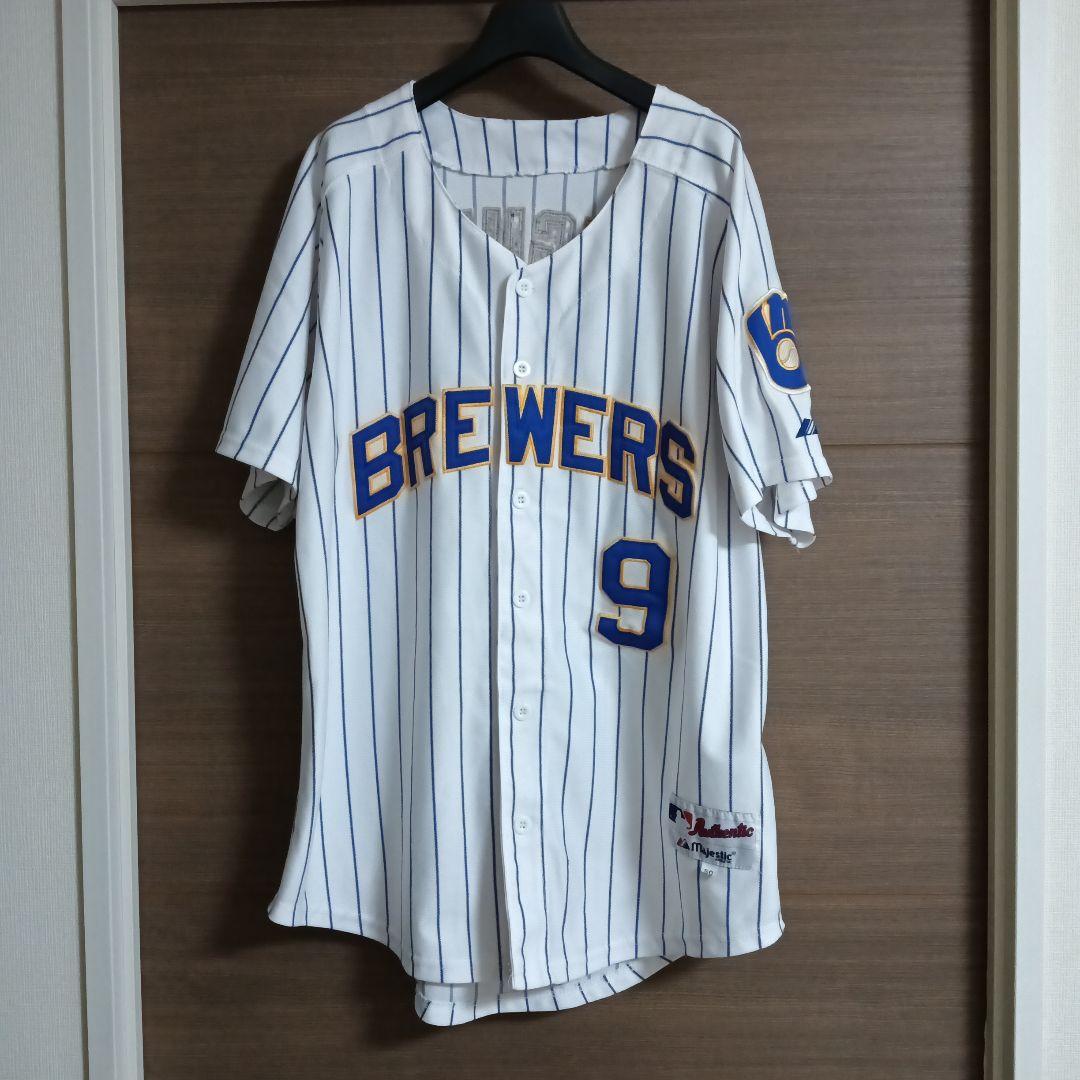 【オーセンティック】 ミルウォーキー ブリュワーズ ジーン セグラ ユニフォーム