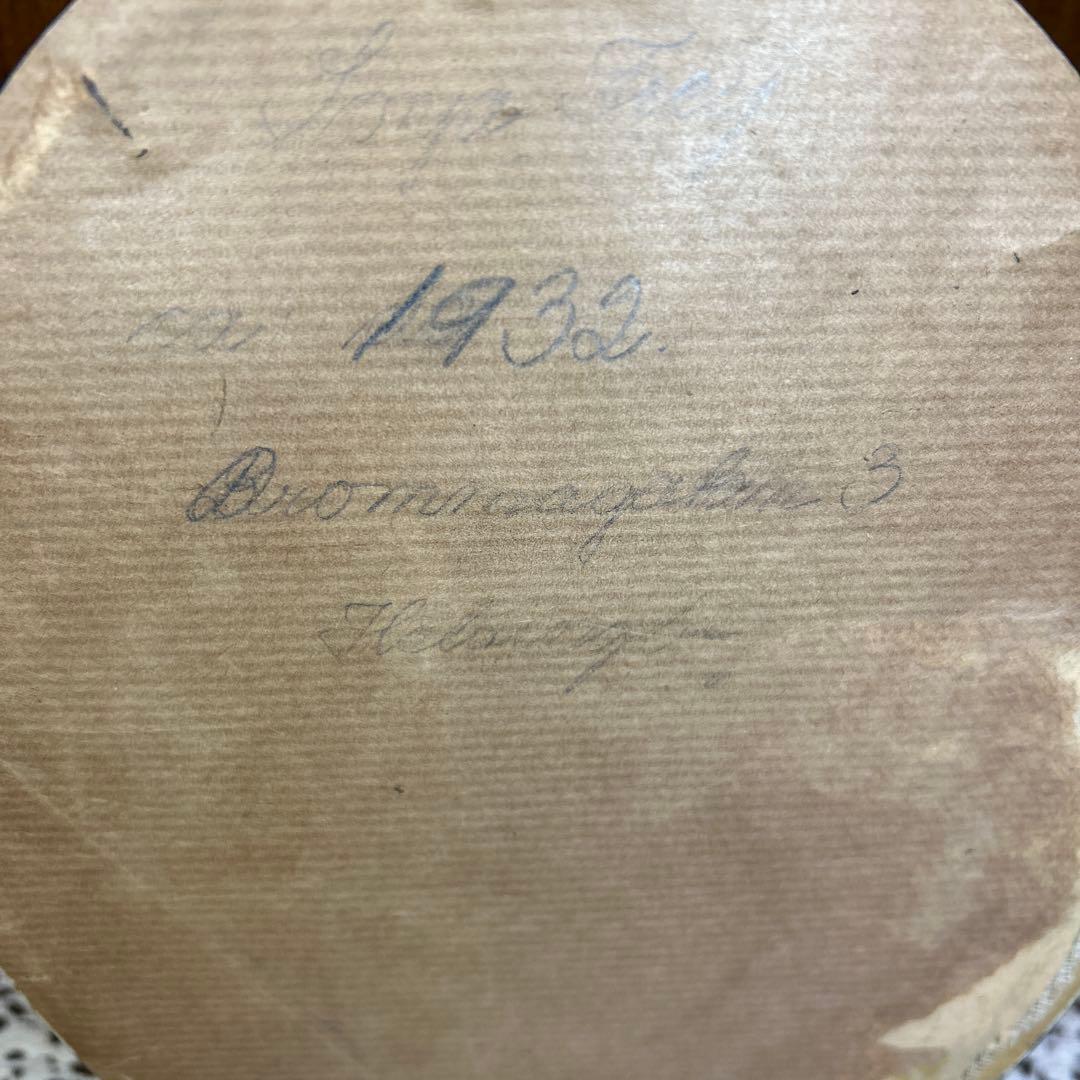 北欧ビンテージ　シルエットモチーフクロスステッチ刺繍額 男の子と女の子2枚セット