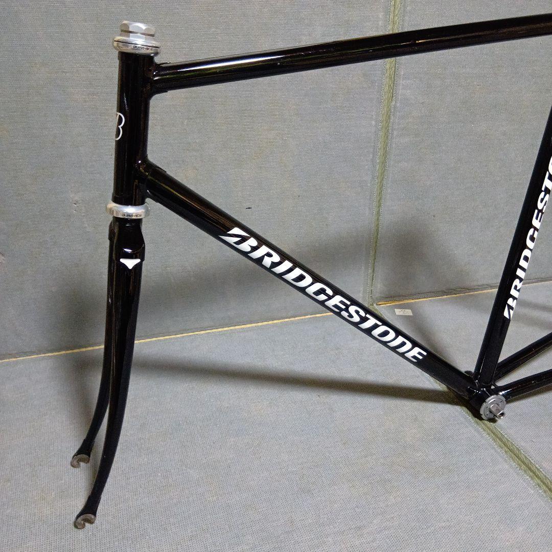 BRIDGESTONE ピストフレーム　エアロ　njs 競輪 ブラック