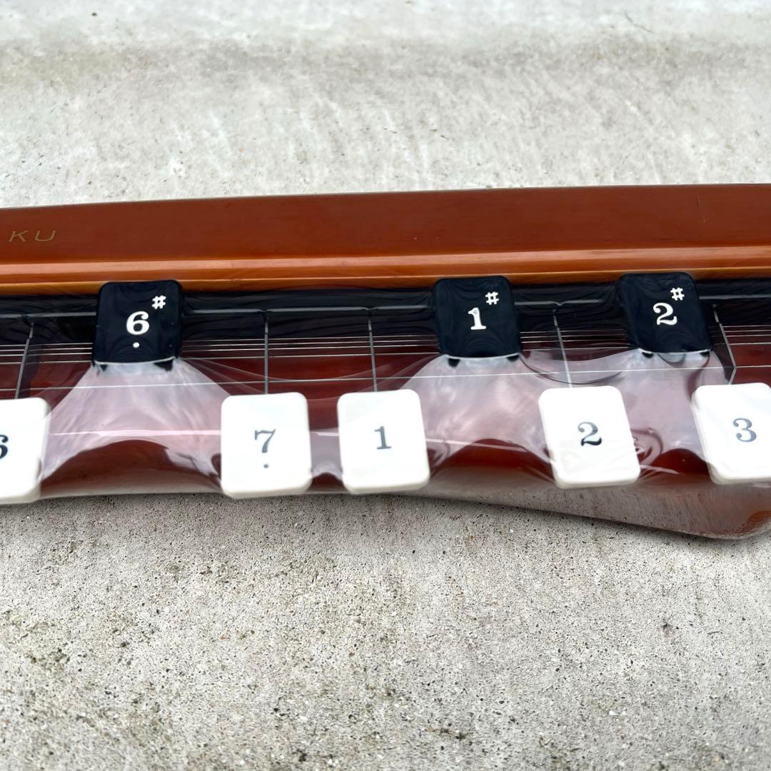 美品　電気大正琴　こはくアルト　CHK-3 スズキ