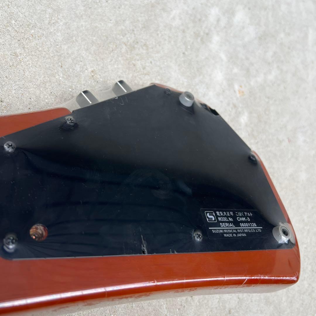 美品　電気大正琴　こはくアルト　CHK-3 スズキ