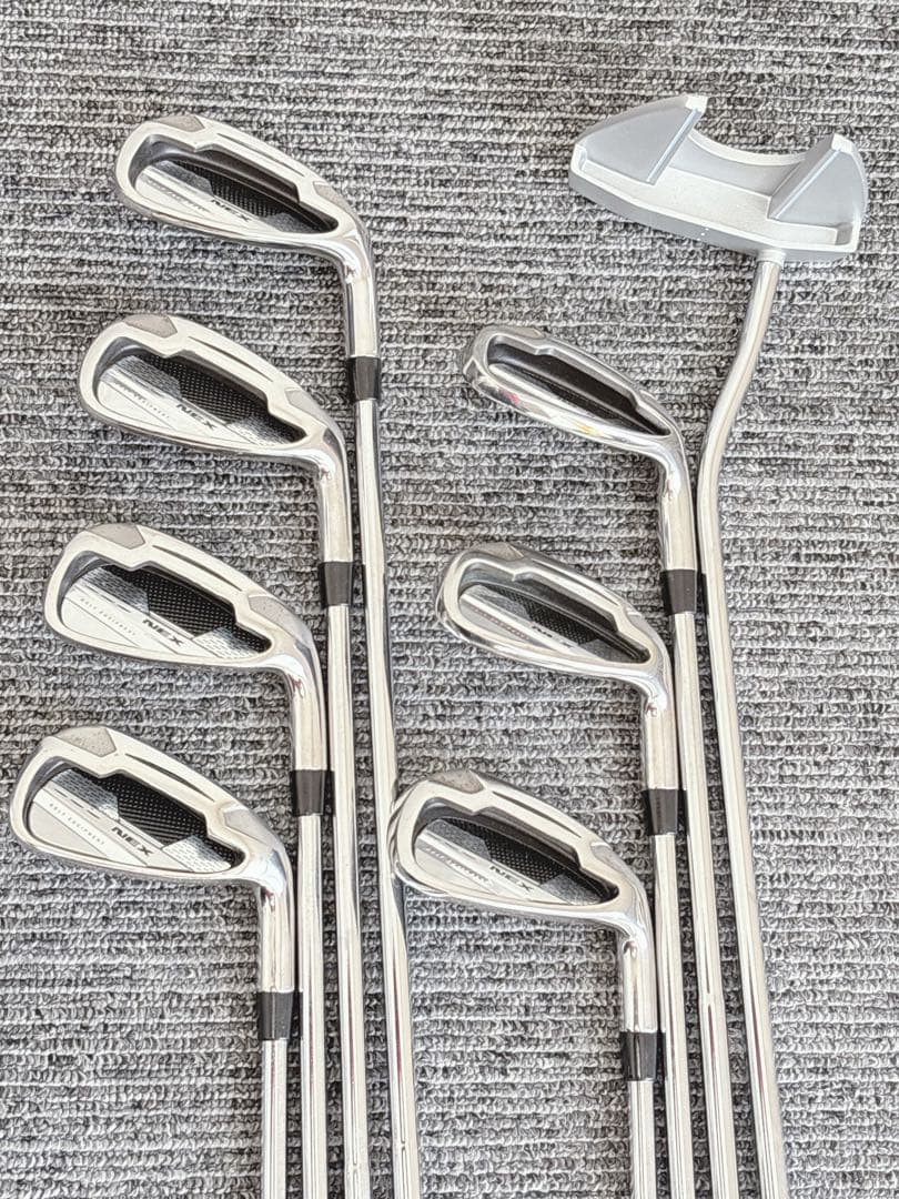 美品❗️超豪華❗️NEX 初心者 メンズ 優しいゴルフセット