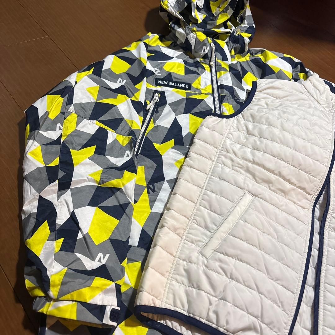 2 ニューバランス　ゴルフ　3way アウター　ベスト　ジャケット