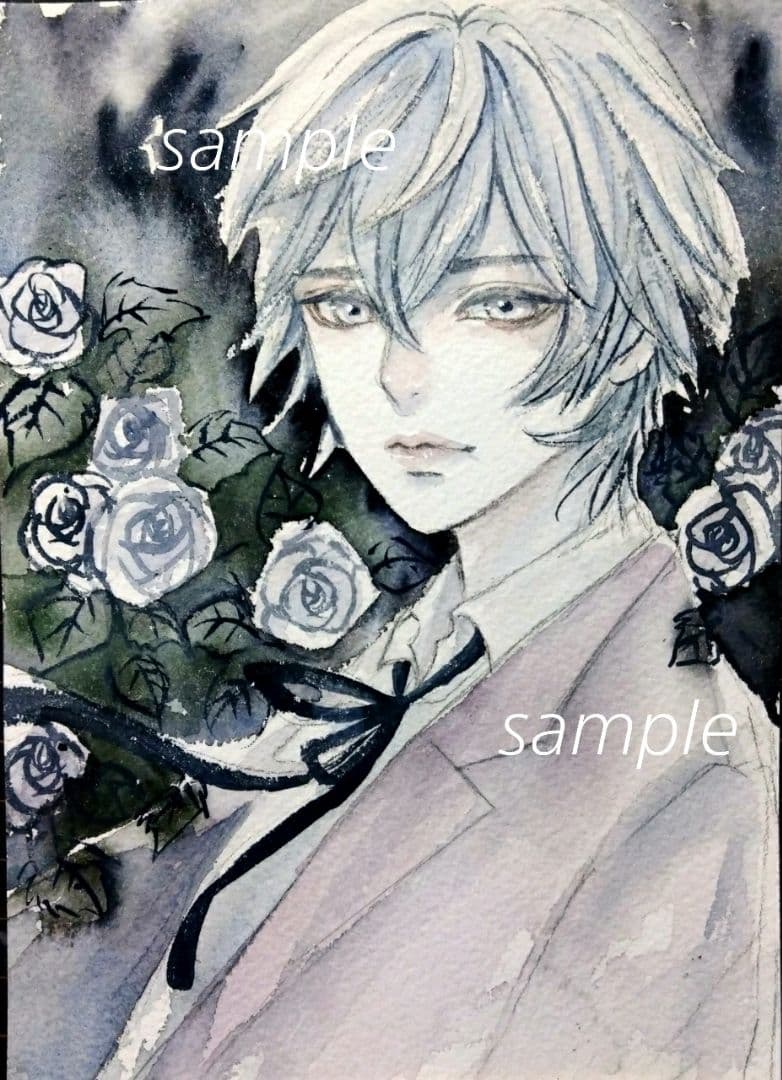 ポストカード　手描きイラスト　オリジナル