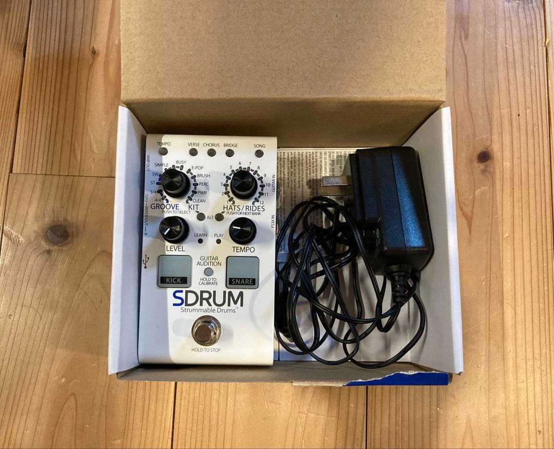 DigiTech SDRUM デジテック　スドラム　エフェクター型ドラムマシン