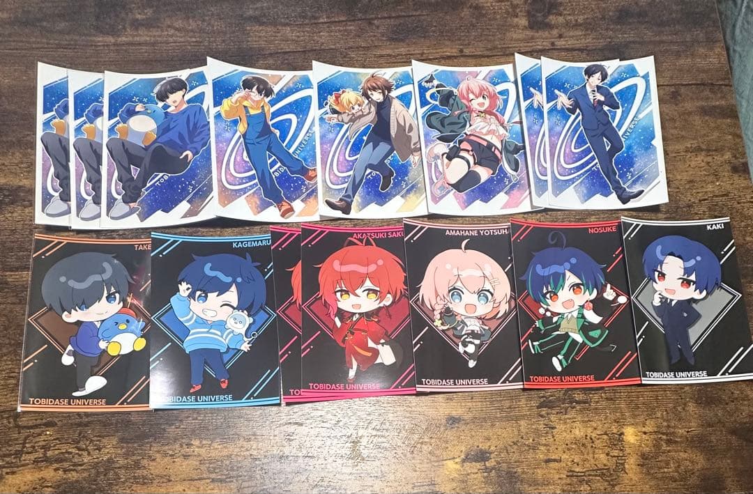 アルジャン　高田村　とびユニ　オレビバ　ブロマイド　コースター　トレカ