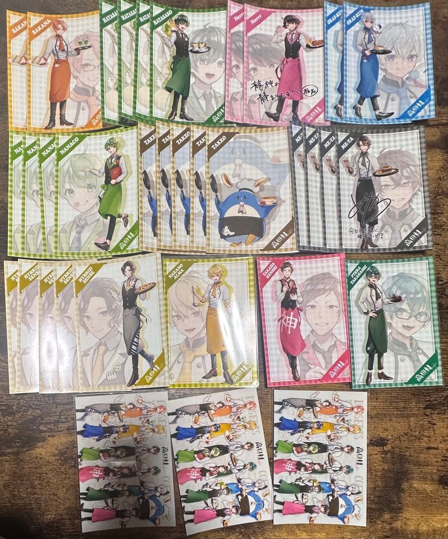 アルジャン　高田村　とびユニ　オレビバ　ブロマイド　コースター　トレカ